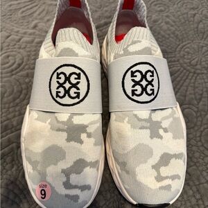 G/FORE Golf Shoes Spikeless Men's Size 9 Gray and white Hybrid Sneaker
